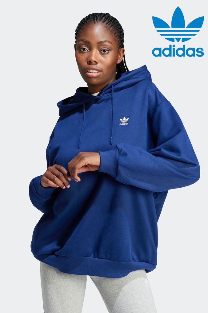 Adidas navy shop hoodie womens