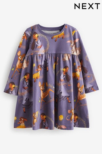 Purple Long Sleeve Wish Dress (3mths-7yrs) (N39366) | £10 - £12