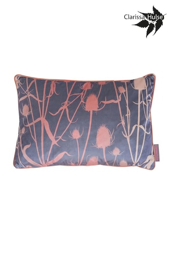 Clarissa Hulse Pink Teasel Cushion (N39399) | £55