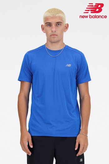 New Balance Navy Run T-Shirt (N39566) | £30