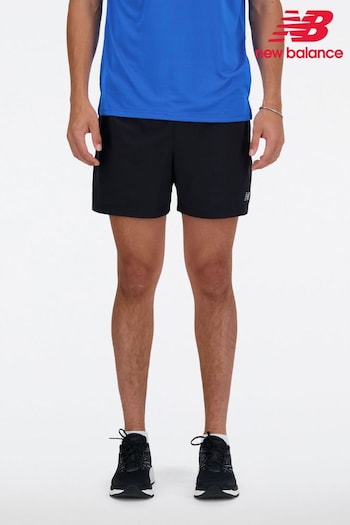 New Balance Black 5 Inch Shorts (N39570) | £35