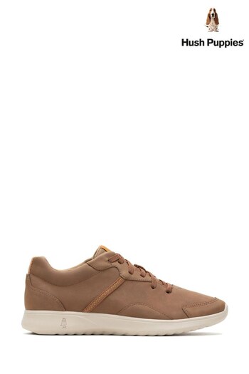 Hush Puppies The Good Brown Trainers (N39636) | £85