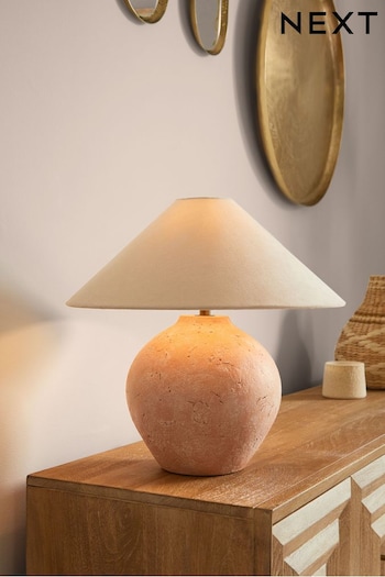 Terracotta Lynton Small Table Lamp (N39668) | £75