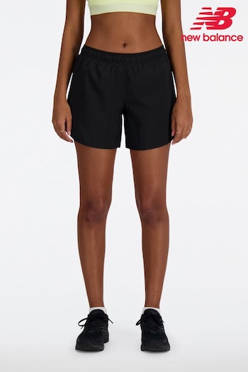 New Balance Black 5 Inch Shorts (N39670) | £35