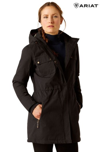 Ariat Argentium Parker Black Coat (N39730) | £300