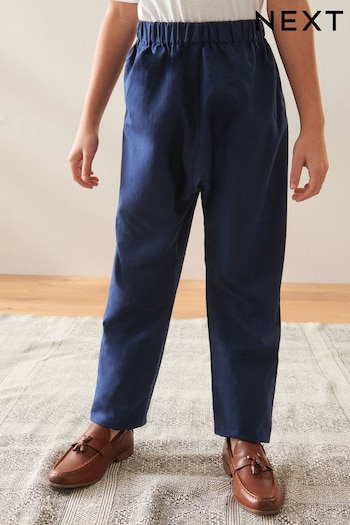 Navy Blue Kurta American Trousers (3mths-16yrs) (N39751) | £7 - £14
