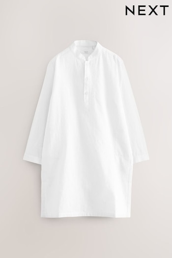 White Weave Kurta (3mths-16yrs) (N39752) | £20 - £27
