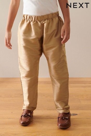 Gold Kurta Trousers Jean (3mths-16yrs) (N39758) | £7 - £14