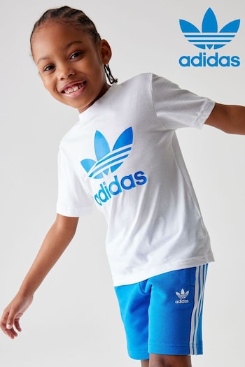 adidas undergarments Originals Adicolor T-Shirt and Shorts Set (N39829) | £35