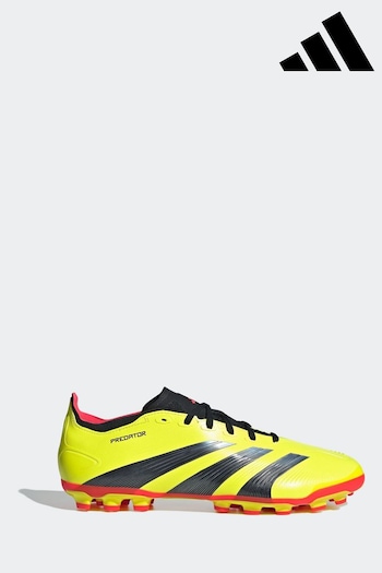 adidas Yellow Football Predator 24 League Low Artificial Grass Adult Boots (N39867) | £80
