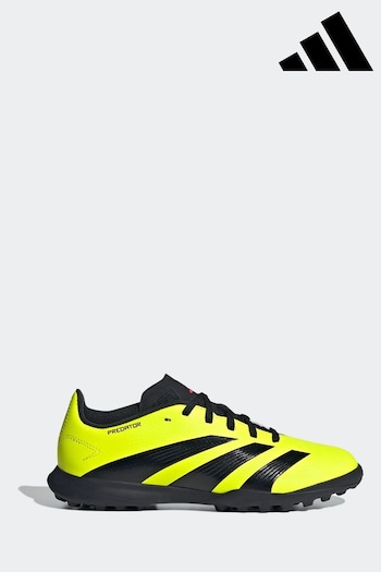 adidas Yellow Football Predator 24 League Turf Kids Boots (N39884) | £50