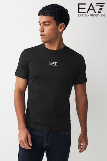 Emporio Armani Pack EA7 Relaxed Fit Box Logo T-Shirt (N39900) | £50