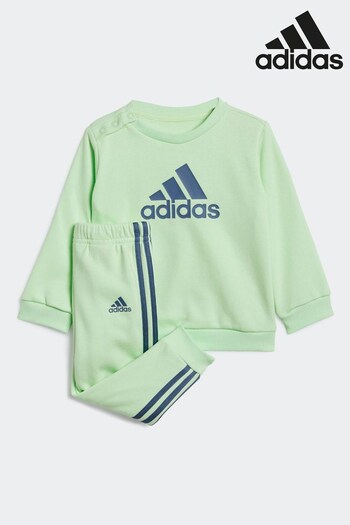 adidas Green Sportswear Badge Of Sport French Terry Joggers (N39945) | £28