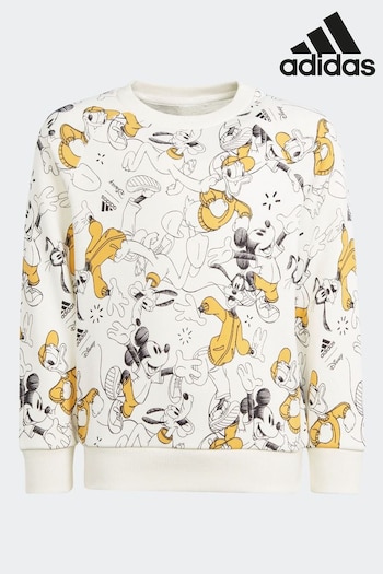 adidas White Sportswear Adidas X Disney Mickey Mouse Sweatshirt (N39953) | £30