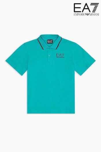 Emporio Armani EA7 Boys Core ID Polo Chls Shirt (N39994) | £45