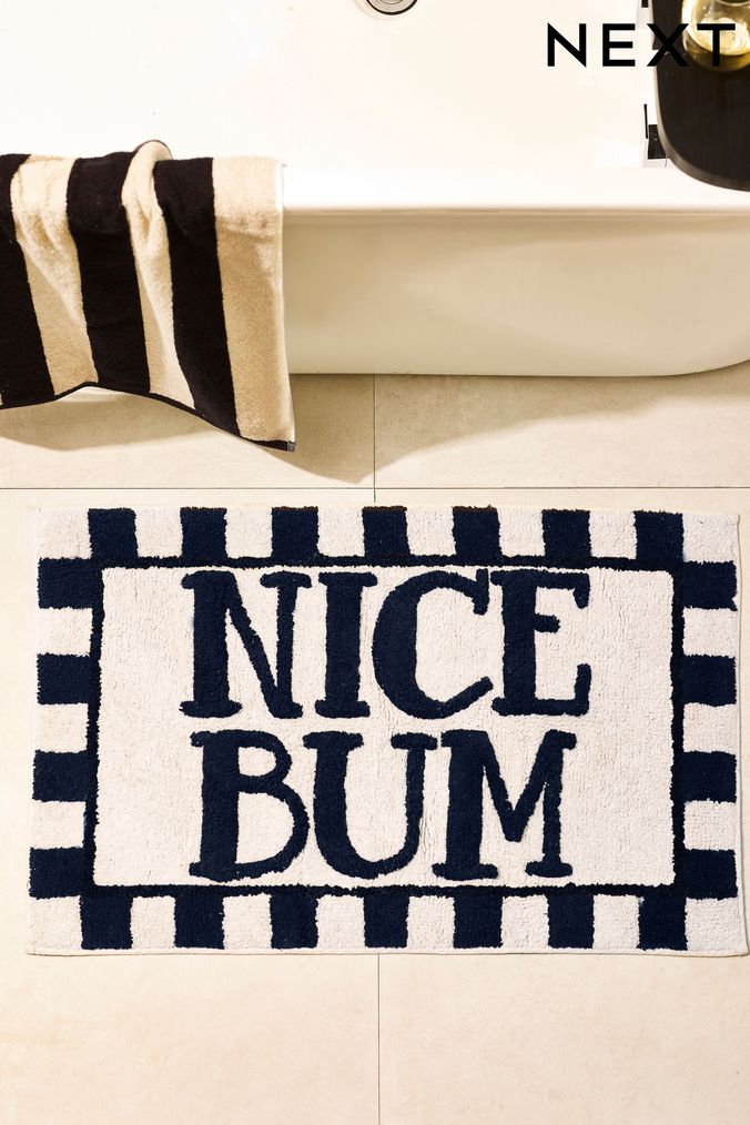 Next towels and bath mats top