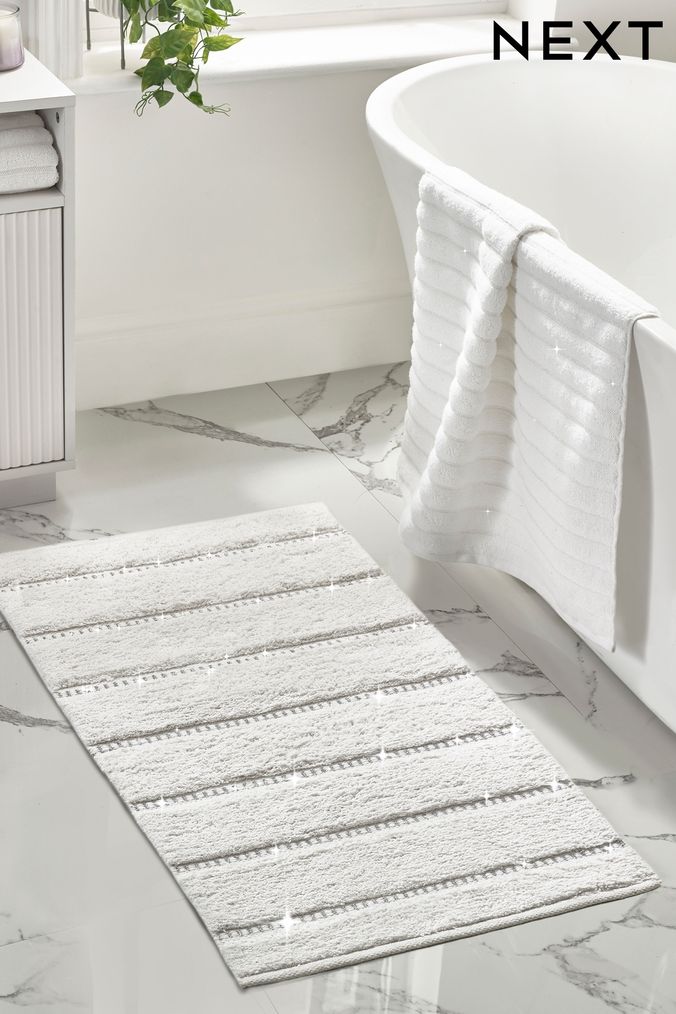 Buy Bath Mats White Homeware Bathroom Online Next UK