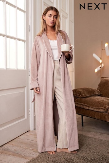 Pink Supersoft Fleece Dressing Gown (N40389) | £38