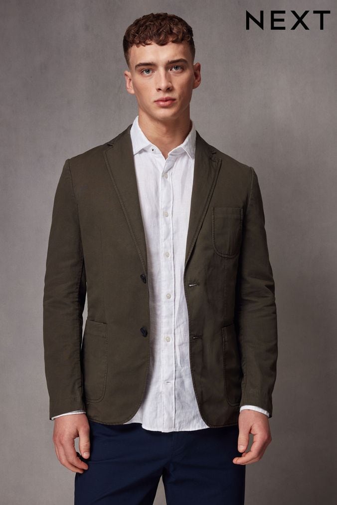 Buy Linen Blazer Jackets Online Next UK