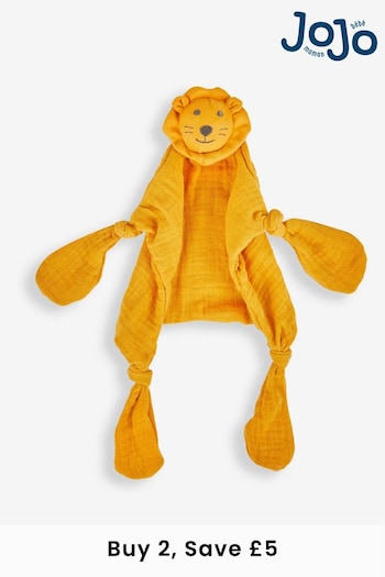 JoJo Maman Bébé Lion Muslin Comforter (N40740) | £14