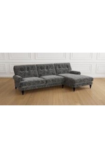 Casual Boucle/Charcoal Erin Buttoned Back Deep Firmer Sit (N40787) | £499 - £1,950