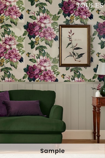 Joules Cream Invite Floral Wallpaper (N40881) | £1