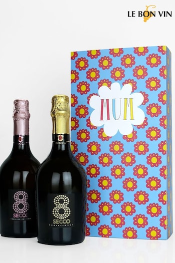 Le Bon Vin Mum Vintage Prosecco Wine Duo Boxed Gift (N40938) | £40