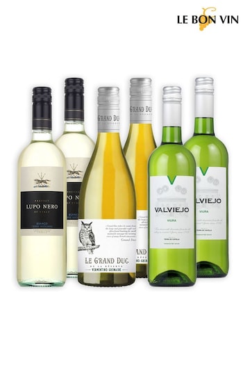 Le Bon Vin Easy Drinking Whites Mixed Wine Case (N40956) | £60