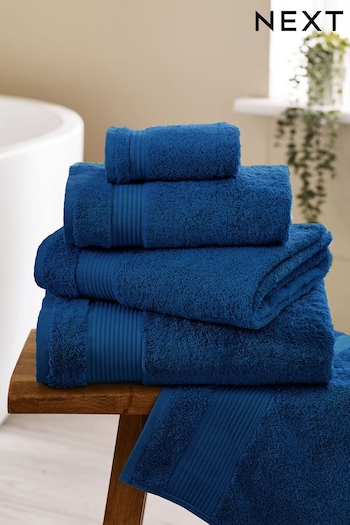 Bright Cobalt Blue Egyptian Cotton Towel (N41048) | £5 - £26