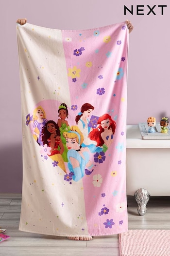 Pink Children's Disney Princess 100% Cotton Towel (N41055) | £18
