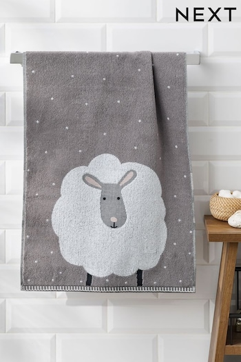 Grey Sheep 100% Cotton Towel (N41056) | £8 - £18