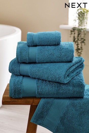 Blue Teal Light Egyptian Cotton Towel (N41072) | £5 - £26