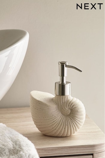 Natural Shell Soap Dispenser (N41139) | £10