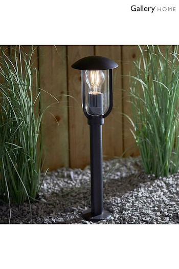 Gallery Home Black Cornwall 1 Bulb Outdoor Wall Light (N41346) | £51