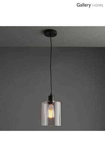 Gallery Home Black Boldo 1 Bulb Pendant Ceiling Light (N41405) | £93
