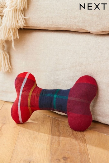 Red Check Matching Family Soft Bone Pet Toy (N41622) | £10