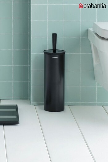 Brabantia Black Toilet Brush and Holder (N41635) | £48
