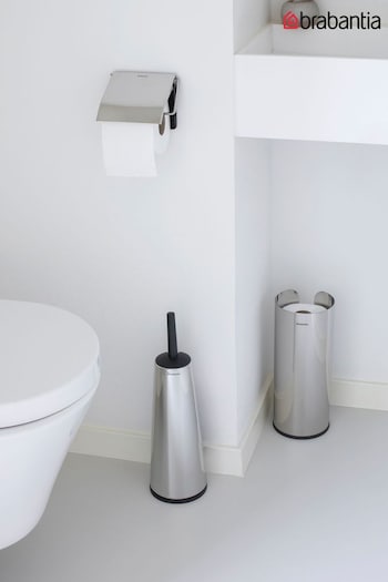 Brabantia Chrome ReNew Toilet Roll Dispenser Stand (N41640) | £27