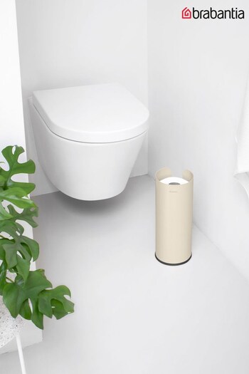 Brabantia Cream ReNew Toilet Roll Stand (N41655) | £27