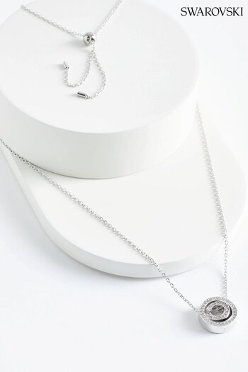 Swarovski Silver Tone Hollow Pendant Necklace (N41742) | £110