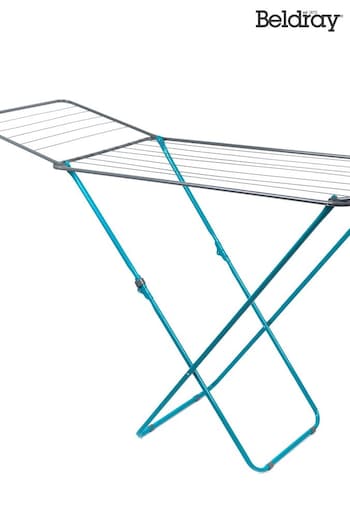 Beldray Blue Foldable Flat Top Clothes Airer (N42128) | £32