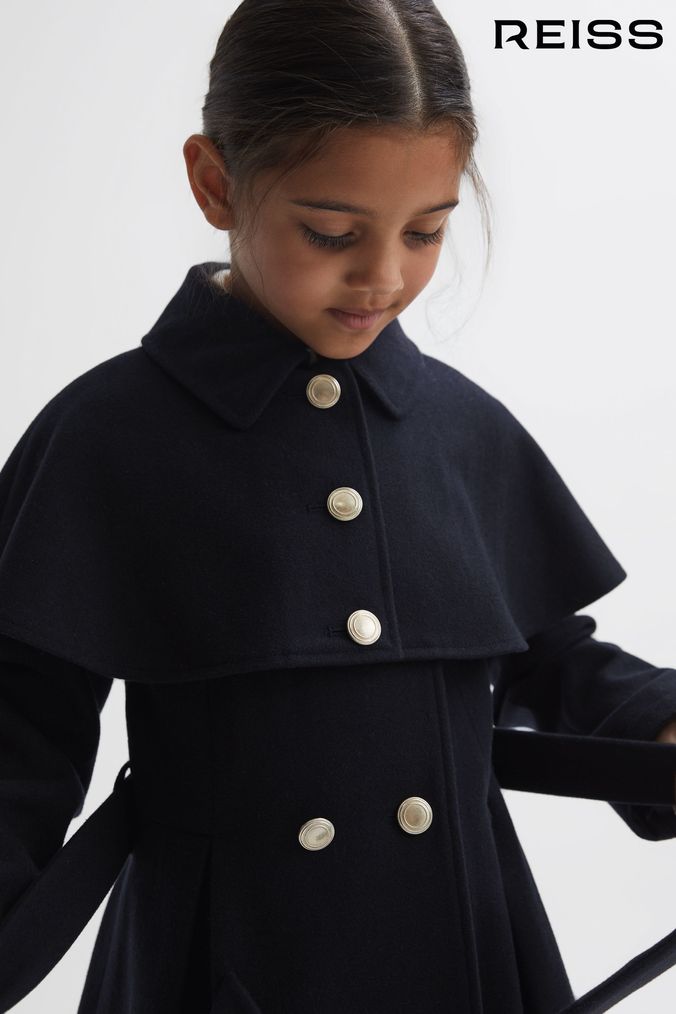 Girls cape best sale coats