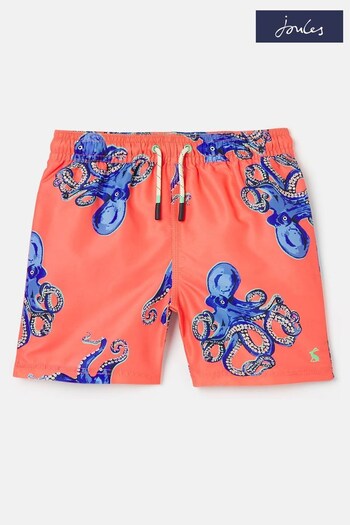 Joules Orange Ocean-Swim Shorts (N42336) | £16.95 - £20.95