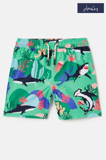 Joules Ocean Green Swim Shorts (N42337) | £7.95 - £9.95