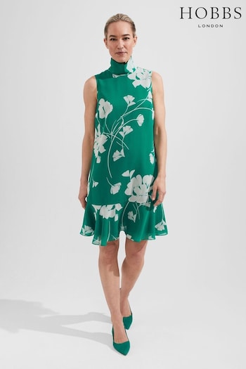 Hobbs Green Madeline Dress (N42389) | £129