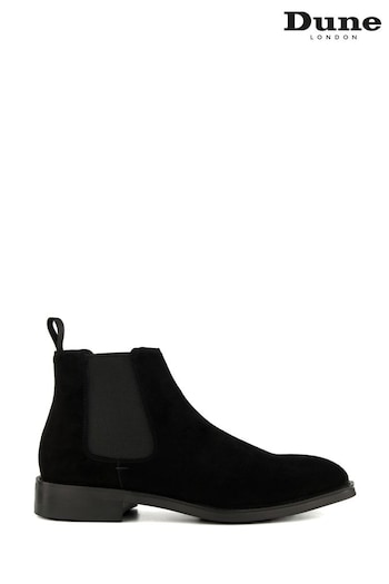 Dune London Masons Sole Chelsea Black Boots (N42424) | £135