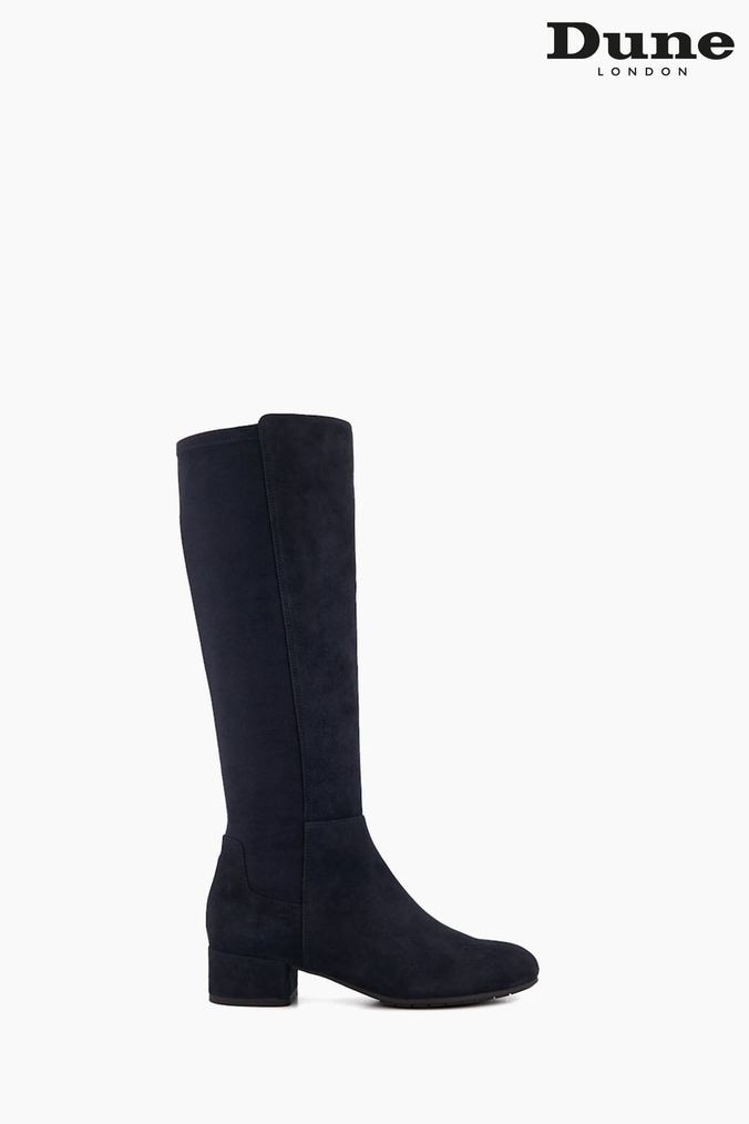 Navy blue sale boots womens uk