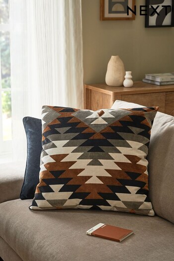 Monochrome Geometric Cushion (N42566) | £38