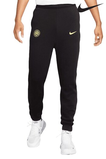 Nike Black Inter Milan Fleece Joggers (N42814) | £50