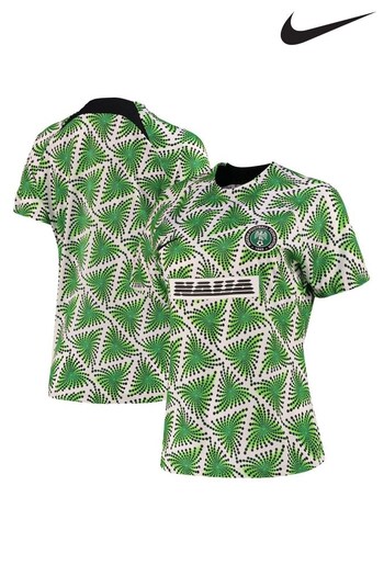 Nike Green Nigeria Pre-Match Top (N42815) | £55